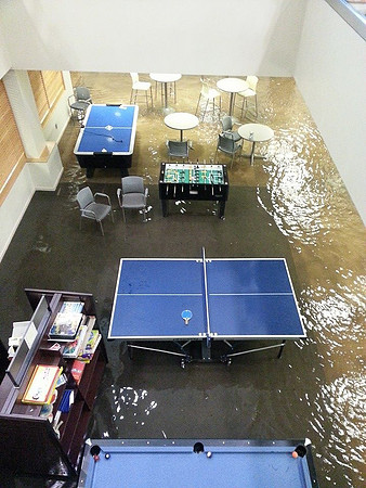 July 15, 2014 Over an inch of rain in less than an hour created a flash flood through Rexburg streets, through a few BYU-Idaho buildings and also flooded several students basement apartments. The even