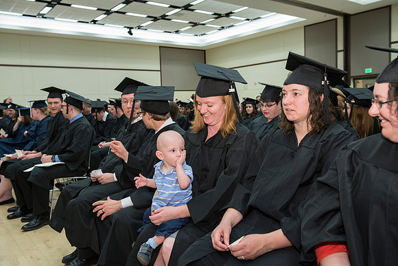 College of Language and Letters Convocation in the Manwaring Center Ballroom.