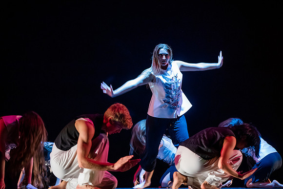 BYUI students dance in the multi-style performance, Extravadance.