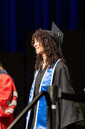 Graduates during convocation for the College of Agriculture and Life Sciences.