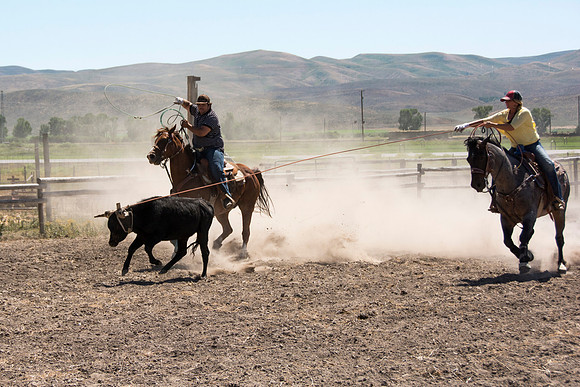 Dance Alliance tour through Wyoming Colorado and South Dakota. An enjoyable day at the "Homeplace" the ranch of the Pope family in Cokeville, Wyoming.