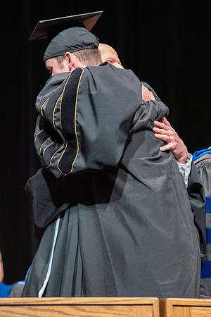 Graduates during convocation of the College of Physical Sciences and Engineering.