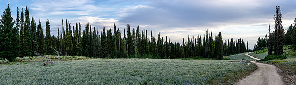 Various landscapes in central Idaho along a well known bikepacking route.