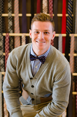 IBC group, Y Knot, Displays their ties and bowties at the I-Center