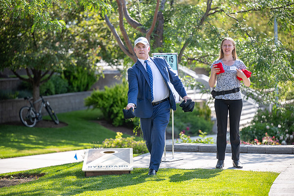 Marketing Department annual Corn Hole BBQ - June 2025