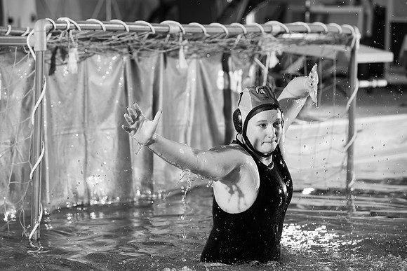 Swimming Pool fitness banner photoshoot.