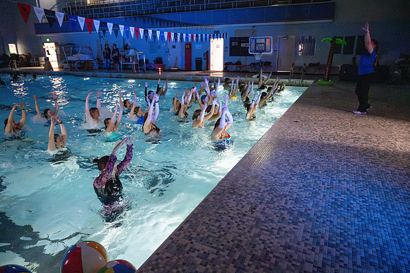 Water Aerobics Hawaiian Luau - May 2025