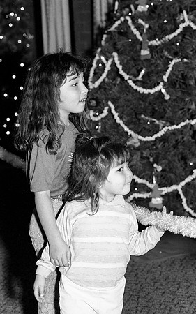 Christmas Tree Lane, Selena Lewis with Rising Stars performing group. 1991 Mike Lewis' girls, Janae, Selena and Alana