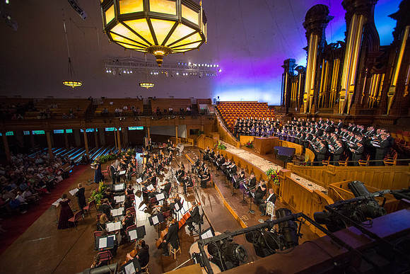 The BYU-Idaho Music department presents "How Beautiful Upon the Mountains", sacred music composed by Daniel Gawthrop, performed in SLC.