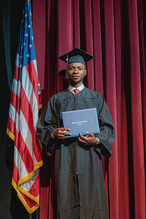 Graduates during Interdisciplinary Studies convocation.