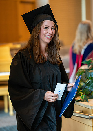 Graduates during convocation for the College of Language and Letters.