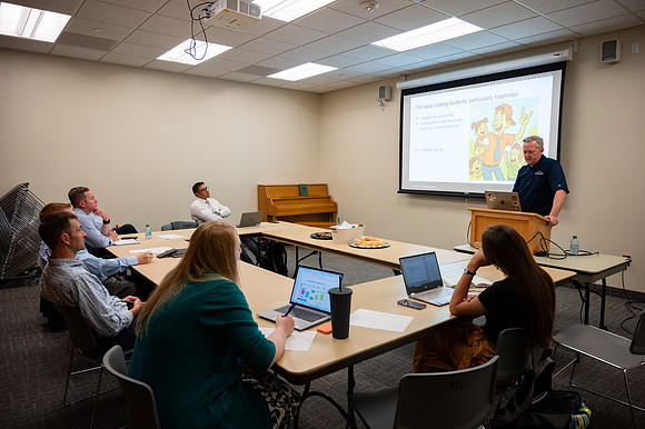 Progressing Teacher Showcase in the MC