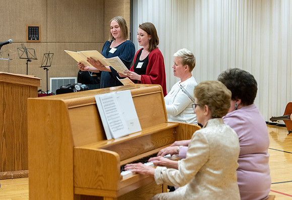 Eliza R. Snow Society, Evening of Honors, honoring Kevin Call for his years of service to the Arts.