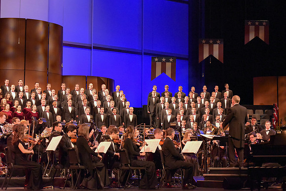 Patriots & Pioneers 2017.  BYU-Idaho Choirs and Orchestra combine with guest artist to celebrate America.