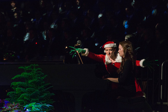 BYU-Idaho Choirs and Orchestra perform at A BYU-Idaho Christmas Concert featuring The King Singers.