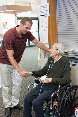 Dancers visit a Convalescent Center in Green River Wyoming.