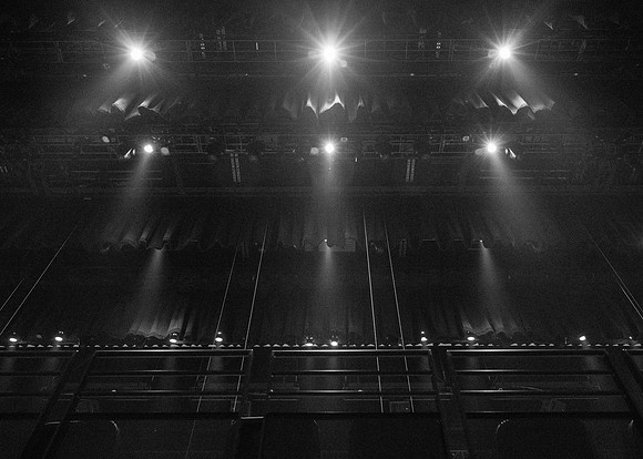 BYUI Center Empty prior to a Christmas Concert