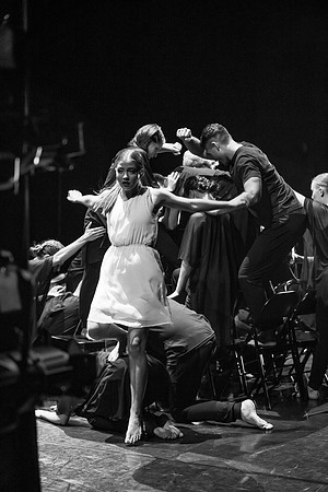 BYUI students dance in the multi-style performance, Extravadance.
