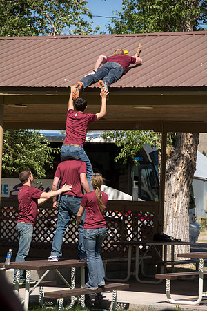 Dance Alliance tour through Wyoming Colorado and South Dakota. An enjoyable day at the "Homeplace" the ranch of the Pope family in Cokeville, Wyoming.