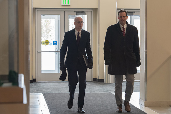 BYU-Idaho Get Connected Activities. President Eyring walking on Campus. Winter Semester