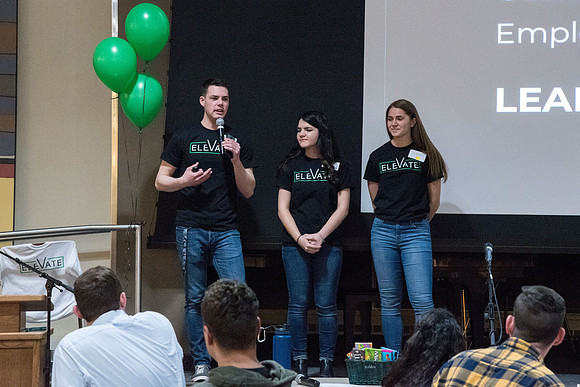 This Social Change Team Competition event is sponsored by the Interdisciplinary Studies council. ELEVATE is a campus wide competition where teams of 5 students (from 3 different colleges) will create