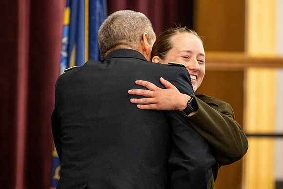 BYU-Idaho's, Reserve Officers' Training Corps Commissioning ceremonies.