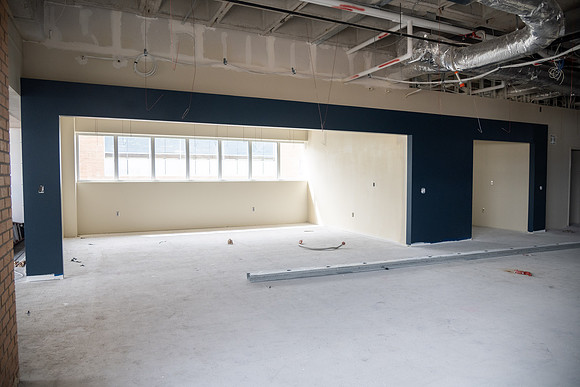 McKay Library Remodel Progress - April 2025