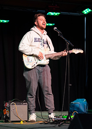 Students perform at the Open Mic Night at the MC.