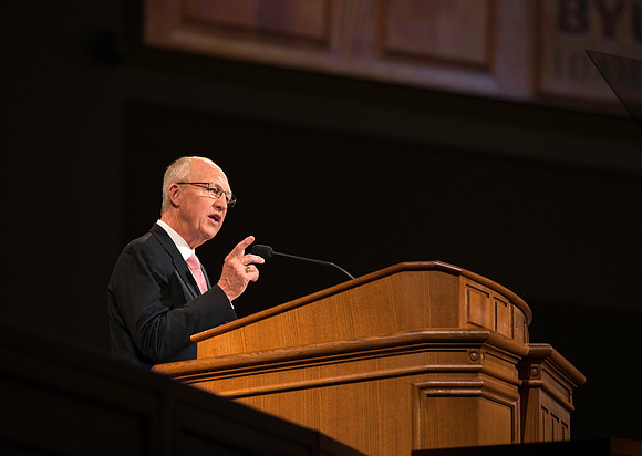 Emeritus General Authority of the Seventy speaks at the BYU-Idaho devotional.