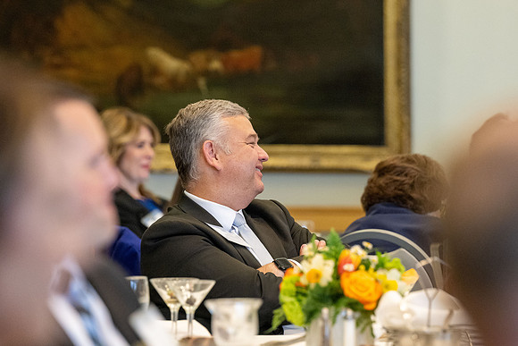 President Meredith, Philanthropies gathering for Signature Scholarships.