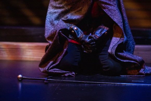 BYU-Idaho theatre department dress rehearsal of Shakespeare's Henry V.