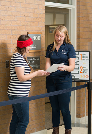 Student volunteers in Student Support work with new students in a Mentoring Program.