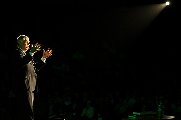 Dave Blanchard speaks at Power to Become