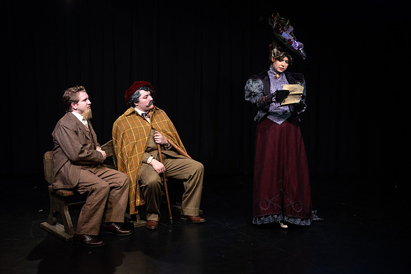 Promo pictures for the Theatre Department production, "Cherry Orchard". Winter 2020.