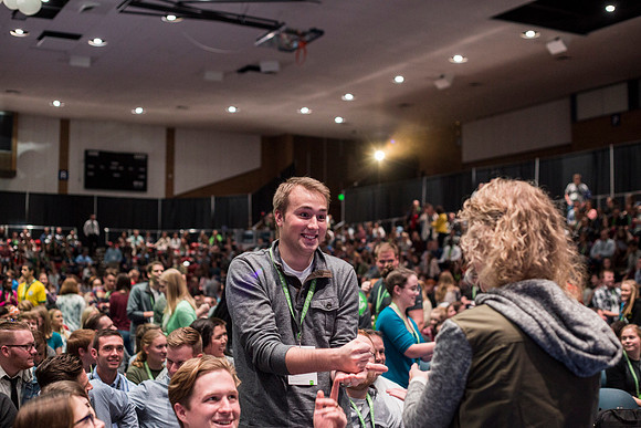 BYU-Idaho students gather together to learn how to discover their passion, tell their story and network effectively.