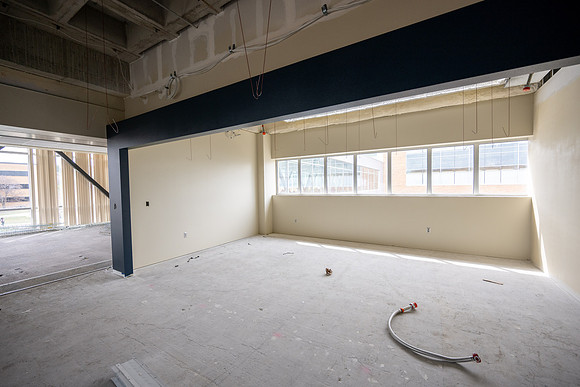 McKay Library Construction Update - Apr 2025