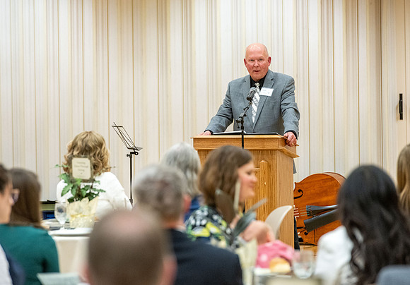 Eliza R. Snow Society, Evening of Honors, honoring Kevin Call for his years of service to the Arts.
