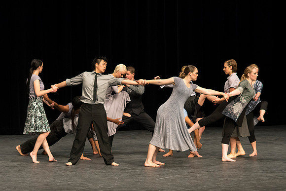 Dance performance in Green River Wyoming.