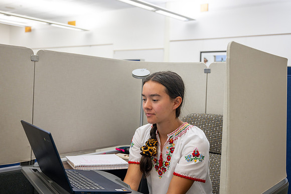 Students At the McKay Library - June 2025