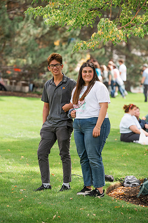 BYUI students return to campus for the Fall 2021 semester. New Freshman participate in Get Connected with their I-Groups on move-in day.