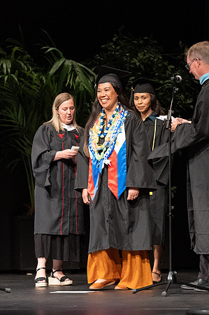 Graduates during convocation for the College of Education & Human Development