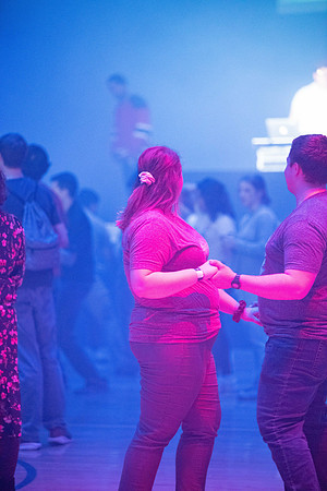 Students gather for First Friday - Apr 2022