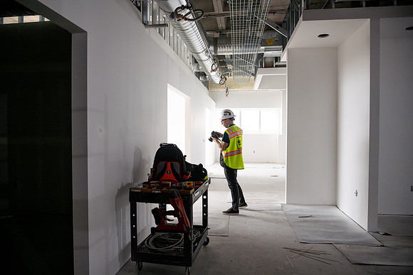 McKay Library Remodel Progress - April 2025