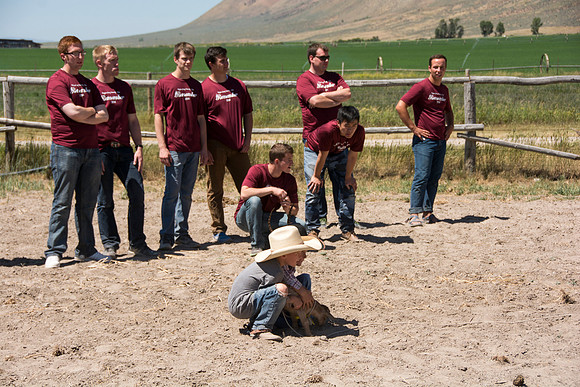 Dance Alliance tour through Wyoming Colorado and South Dakota. An enjoyable day at the "Homeplace" the ranch of the Pope family in Cokeville, Wyoming.