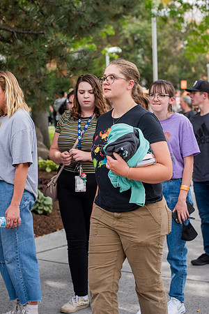 BYUI students return to campus for the Fall 2021 semester. New Freshman participate in Get Connected with their I-Groups on move-in day.