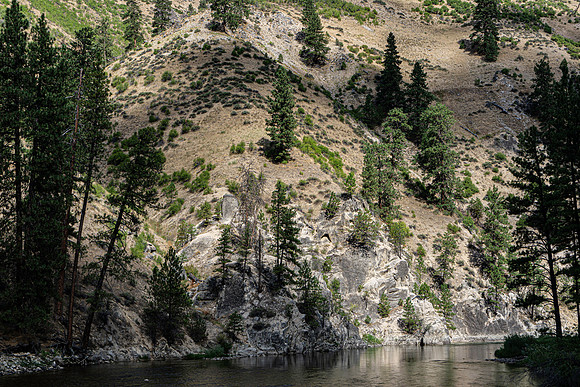 Various landscapes in central Idaho along a well known bikepacking route.