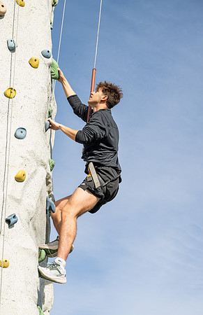 Beaver Dick Park Rock Wall Set Up - May 2025