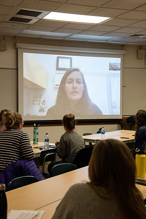 Students in the Education Deparment learn how to effectively use technology in their classrooms during a Teacher Education Technology Conference.