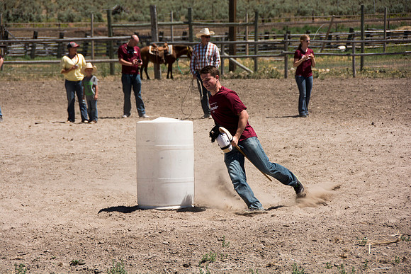 Dance Alliance tour through Wyoming Colorado and South Dakota. An enjoyable day at the "Homeplace" the ranch of the Pope family in Cokeville, Wyoming.
