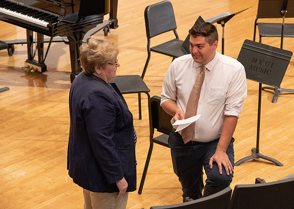 Students of Sue Neimoyer and R. Michael Wahlquist performed at the Snow Recital Hall.